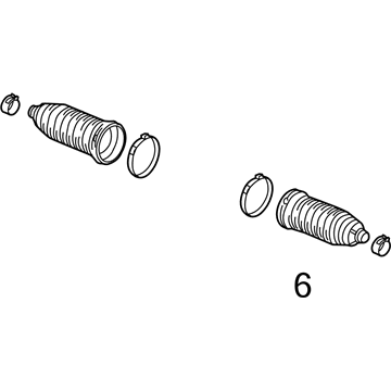 Cadillac 22789026 Tie Rod Boot