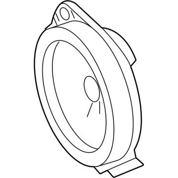 GMC 85137150 Front Driver Speaker