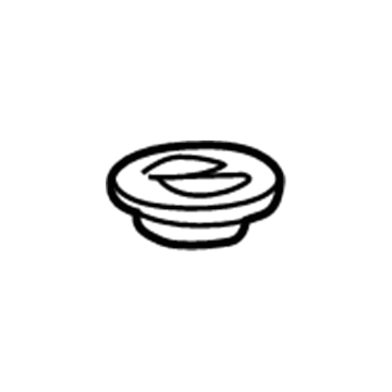 GM 22569550 Spare Tire Panel Retainer 22569550 GM Spare Tire Panel Retainer Illustration 1 of 1