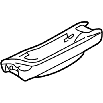 22591837 GM Storage Tray Illustration 1 of 1