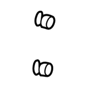 22640530 GM Cargo Net Clip, Upper Illustration 1 of 1