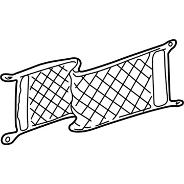 GM 22600424 Cargo Net, Rear 22600424 GM Cargo Net, Rear Illustration 1 of 1