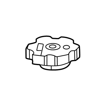 Buick 84502401 Reservoir Cap