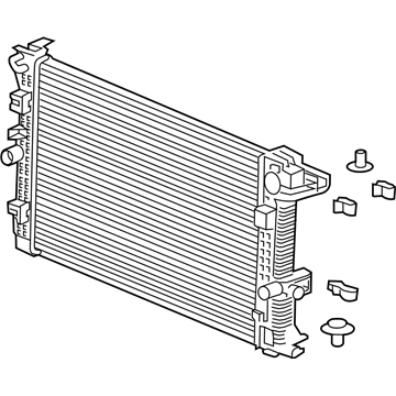 Chevy 84448453 Radiator