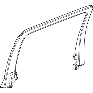 GMC Sierra EV Door Moldings - 84987259