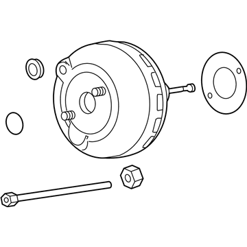 Buick 13409893 Brake Booster