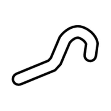 GM 20965232 Power Steering Return Hose 20965232 GM Power Steering Return Hose Illustration 1 of 1