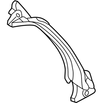 12362989 GM Roof Rail, Center Top Driver Side Illustration 1 of 1