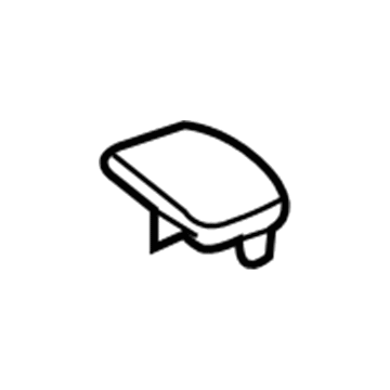 12362801 GM Retainer Plate, Front Top Illustration 1 of 1