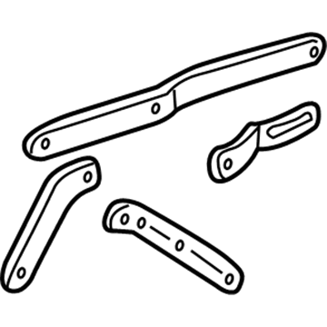 GM 12362998 Link, Top Passenger Side 12362998 GM Link, Top Passenger Side Illustration 1 of 1