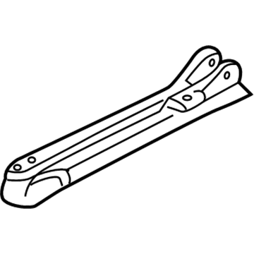GM 12362982 Roof Rail, Top Passenger Side 12362982 GM Roof Rail, Top Passenger Side Illustration 1 of 1