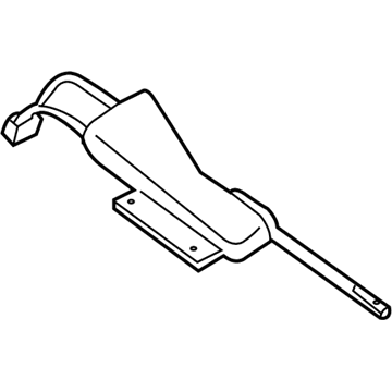 GM 12367198 Latch, Front Top 12367198 GM Latch, Front Top Illustration 1 of 1