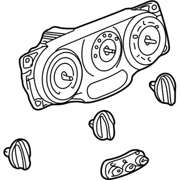 Saturn Blower Control Switches - 15808975