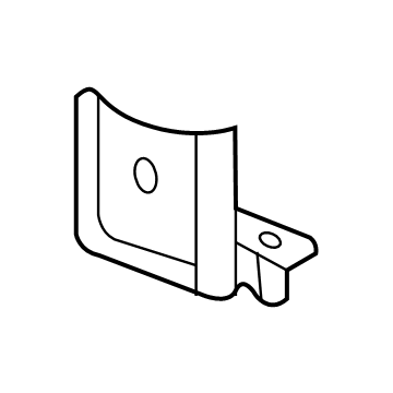 Chevy 84655478 Upper Shutter Lower Bracket