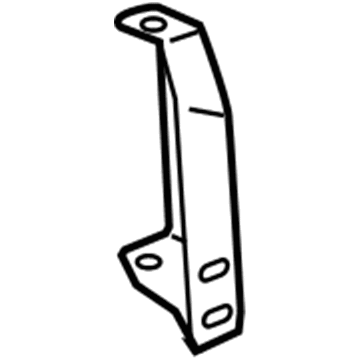 GM 15726729 Bumper Brace 15726729 GM Bumper Brace Illustration 1 of 1