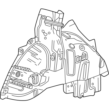 Cadillac 86532752 Inner Wheelhouse