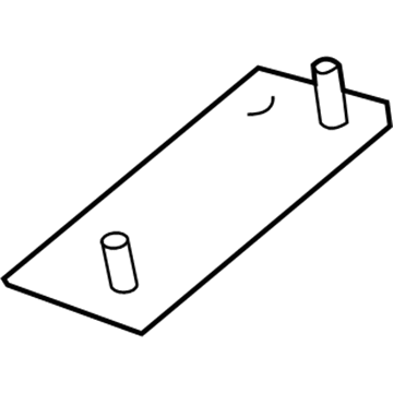 15929217 GM Module Bracket, Rear Illustration 1 of 1