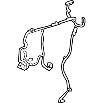 GM 84281850 Wire Harness, Rear Driver Side 84281850 GM Wire Harness, Rear Driver Side Illustration 1 of 1