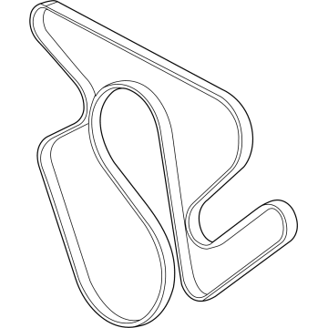 Chevy 12732504 Serpentine Belt