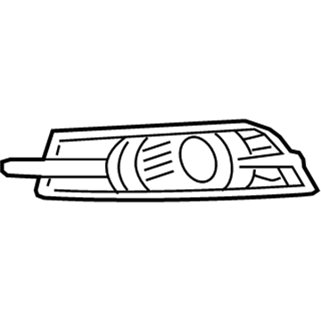 95980706 GM Trim Cover Illustration 1 of 1