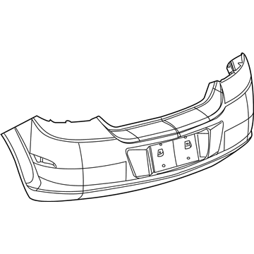 Saturn Astra Bumper Cover - 94711093