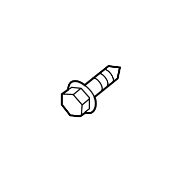 Chevy 11570136 Mount Bracket Bolt