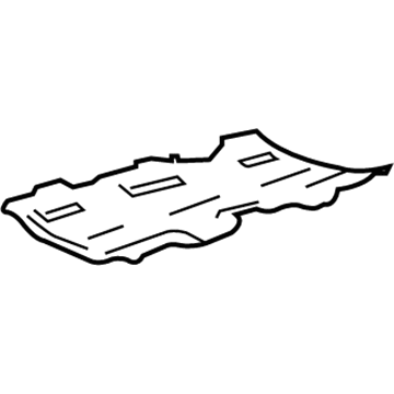 Chevy 12572089 Oil Pan Baffle