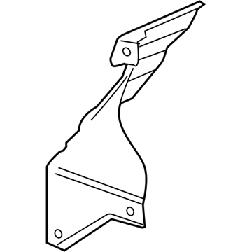 GM 84126205 Lamp Bracket, Driver Side 84126205 GM Lamp Bracket, Driver Side Illustration 1 of 1