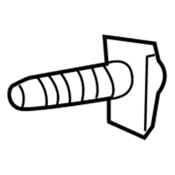 11611099 GM Shock Bolt Illustration 1 of 1