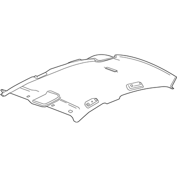 39177177 GM Headliner, Gray Illustration 1 of 1