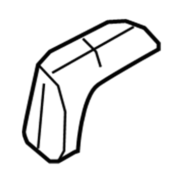 GM 92207885 Headrest Cover 92207885 GM Headrest Cover Illustration 1 of 1