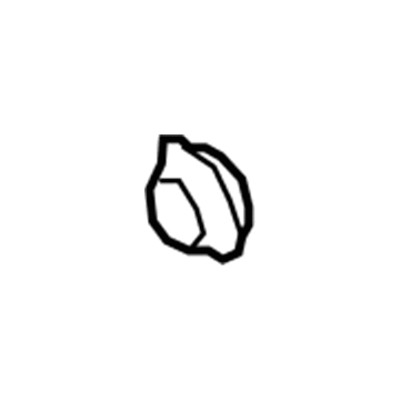 GM 92197755 Recline Knob 92197755 GM Recline Knob Illustration 1 of 1