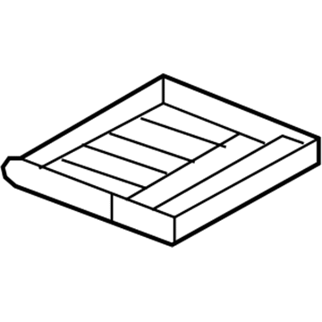 GM 92194789 Seat Frame 92194789 GM Seat Frame Illustration 1 of 1