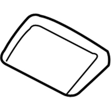25877392 GM Vent Louver, Passenger Side Illustration 1 of 1
