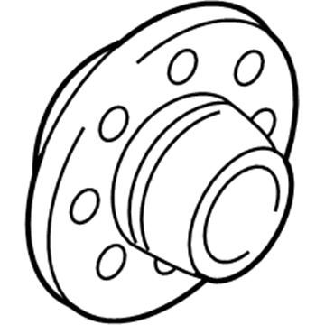 Chevy Silverado 3500 HD Wheel Hub - 15715055
