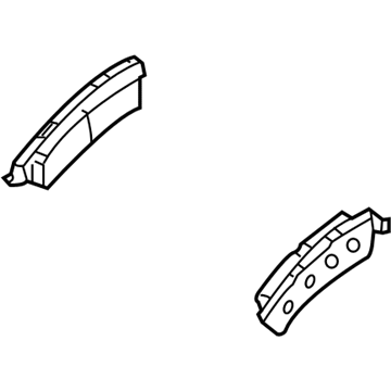 Chevy Silverado 3500 HD Brake Pads - 19210709