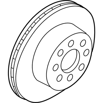 Chevy Suburban 1500 Brake Rotor - 22968231