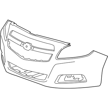 Chevy 22883320 Bumper Cover