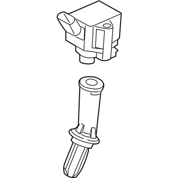 GM 25205340 Coil Assembly-Ignition 25205340 GM Coil Assembly-Ignition Illustration 1 of 1