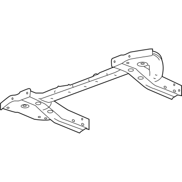 GM 42799078 Extension, Transmission Support, Front 42799078 GM Extension, Transmission Support, Front Illustration 1 of 1