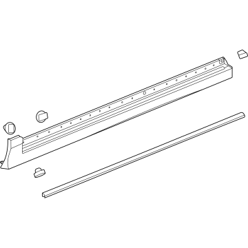 Buick 42810332 Rocker Molding