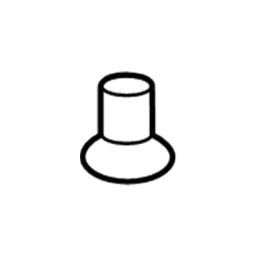 GM 20793227 Lock Knob Guide, Front 20793227 GM Lock Knob Guide, Front Illustration 1 of 1