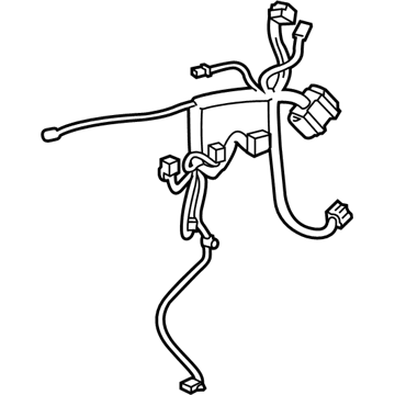 GM 22834196 Wire Harness, Front Passenger Side 22834196 GM Wire Harness, Front Passenger Side Illustration 1 of 1