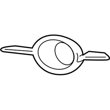 GM 95470236 Chrome Cover 95470236 GM Chrome Cover Illustration 1 of 1
