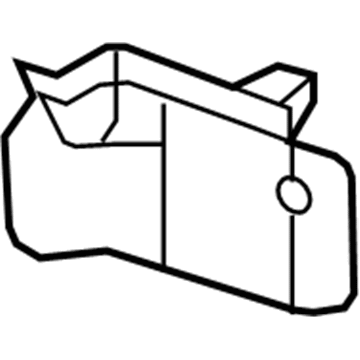 25830936 GM Extension Panel, Passenger Side Illustration 1 of 1