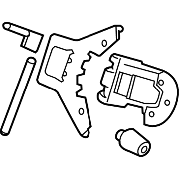 15262547 GM Hinge Assembly Illustration 1 of 1
