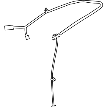 GM 96810077 Antenna Cable 96810077 GM Antenna Cable Illustration 1 of 1