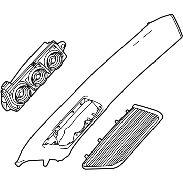 Cadillac 85007483 Windshield Pillar Trim