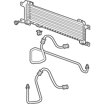 88957425 GM Transmission Cooler Illustration 1 of 1