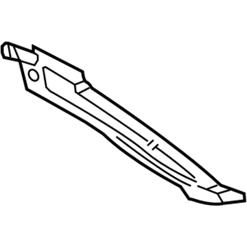 GM 23250939 Gutter, Upper Outer Driver Side 23250939 GM Gutter, Upper Outer Driver Side Illustration 1 of 1